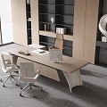 Modern Boss Office Desk Chair Office Chair 3d model