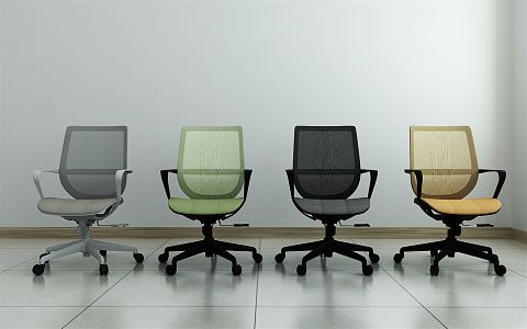 Modern office chair 3d model