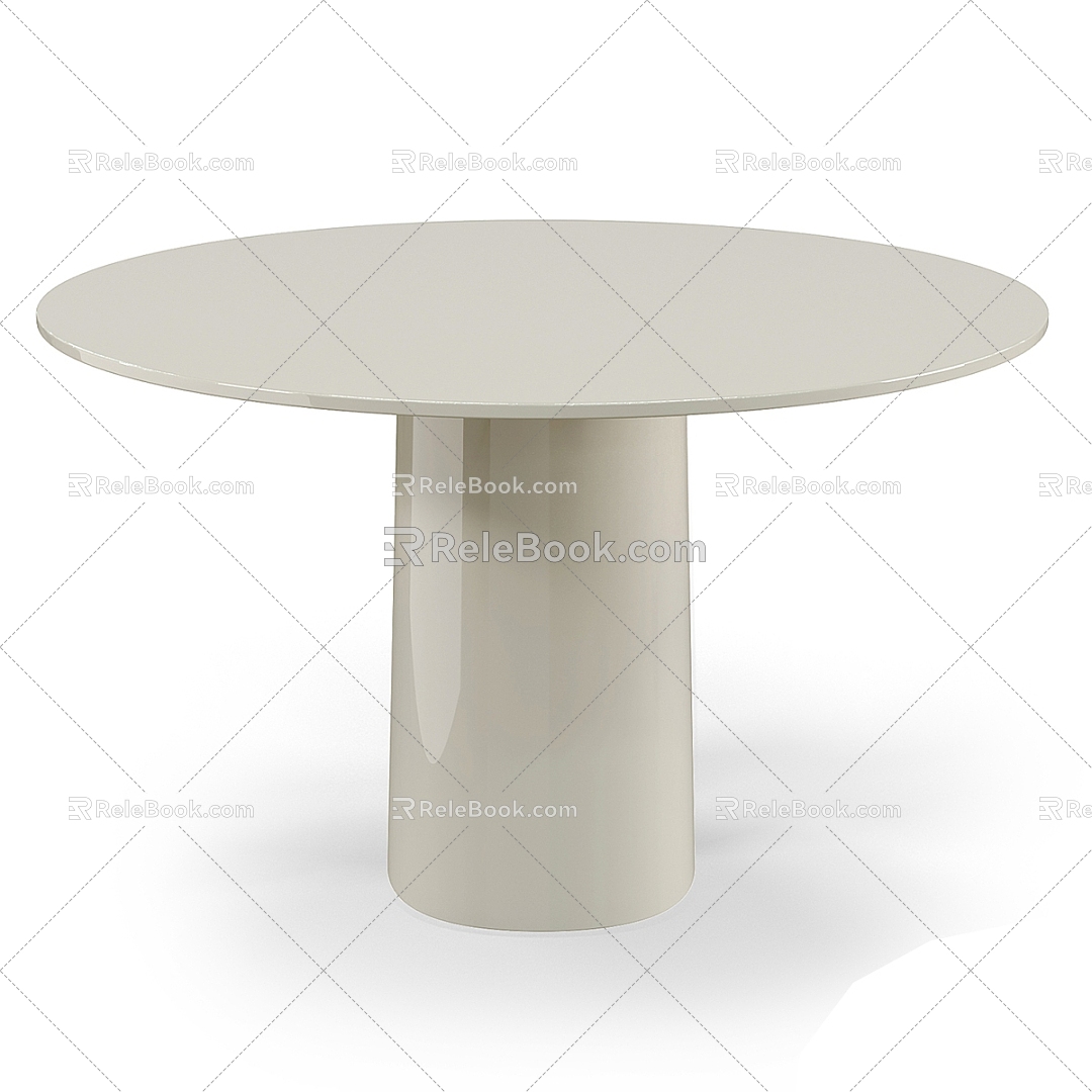 Simple coffee table 3d model