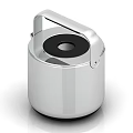 Sleek Silver Compact Household Electrical Appliance With Handle And Modern Design For Daily Use