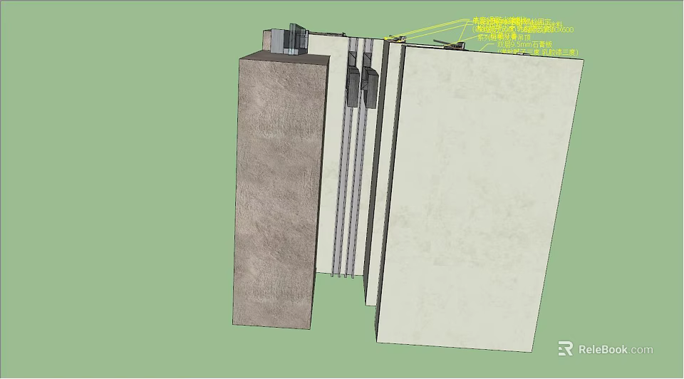 Hardware Tools For Structural Component Installation With Fasteners And Metal Parts 3d model 