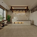 Traditional Tea House Interior With Wooden Furniture Decorative Wall Art And Warm Lighting
