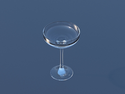 Glass beers 3d model