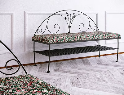 Jane Europe Shoe Changing Stool 3d model