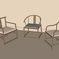 Modern Single Chair Design With Wooden Frame And Comfortable Fabric Cushion