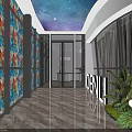 Luxurious Modern Jewelry Store Interior With Glass Display Cases Elegant Lighting And Marble Flooring