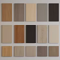 Various Colored Wood Texture Wall Panels Sample Design Options Collection