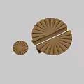 Golden Door Handles With Radiant Design And Brushed Metal Finish For Modern Elegant Interior Door