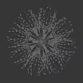 Luxurious Modern Chandelier With Crystal Beads And Golden Radiant Decorative Structure