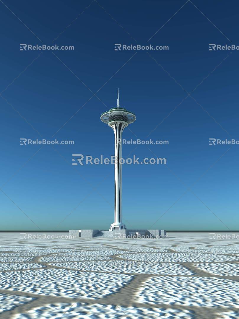 The Modern Tower 3d model