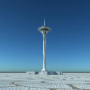 The Modern Tower 3d model