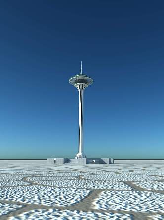 The Modern Tower 3d model