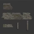 Traditional Ancient Stone Architecture Structure With Stacked Blocks Columns And Textured Surfaces
