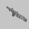 Variants Scrap Gun 3d model