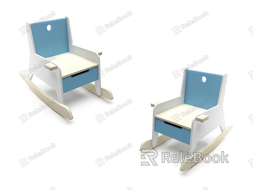 Modern Children's Chair Children's Products model