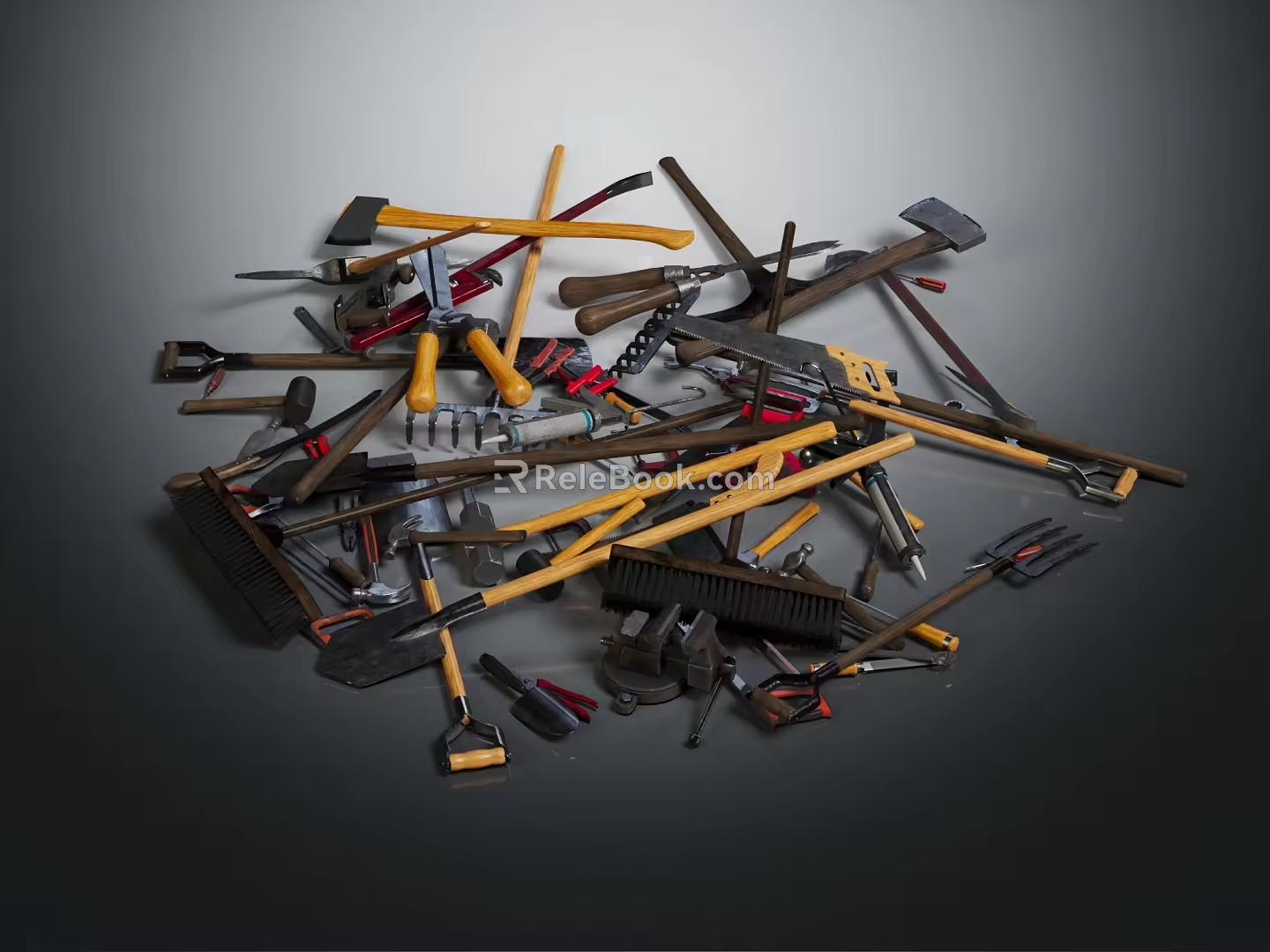 Modern Tools Various Tools 3d model