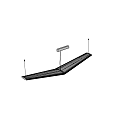 Artemide simple creative chandelier 3d model