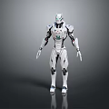 Modern Robot Robot Assistant Small Robot Robot Butler 3d model