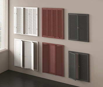 Modern blinds 3d model