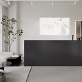 Modern Clothing Store Interior With Hanging Apparel And Minimalist Display Racks