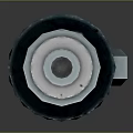 Tactical Modern Weapon Design Featuring Metal Body Scope And Detachable Magazine