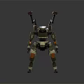 Modern Robot Warrior Robocop 3d model