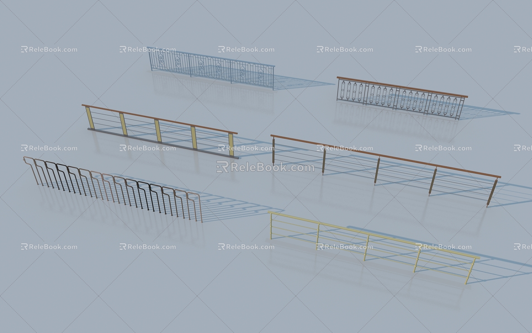 Railing 3d model