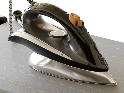 Iron Electric Iron Appliances 3d model