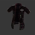 Black Tactical Jacket With Multiple Pockets Short Sleeves And Epaulet Design Details