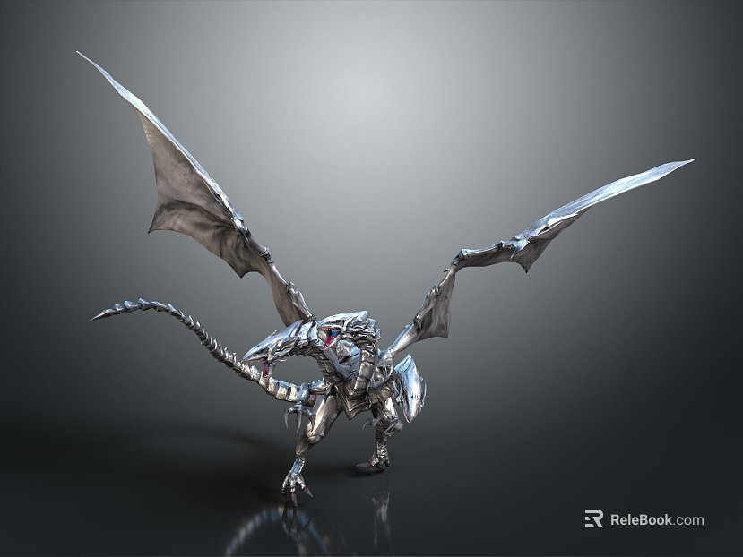Modern Machine Dragon Mechanical Dragon Mecha Dragon texture