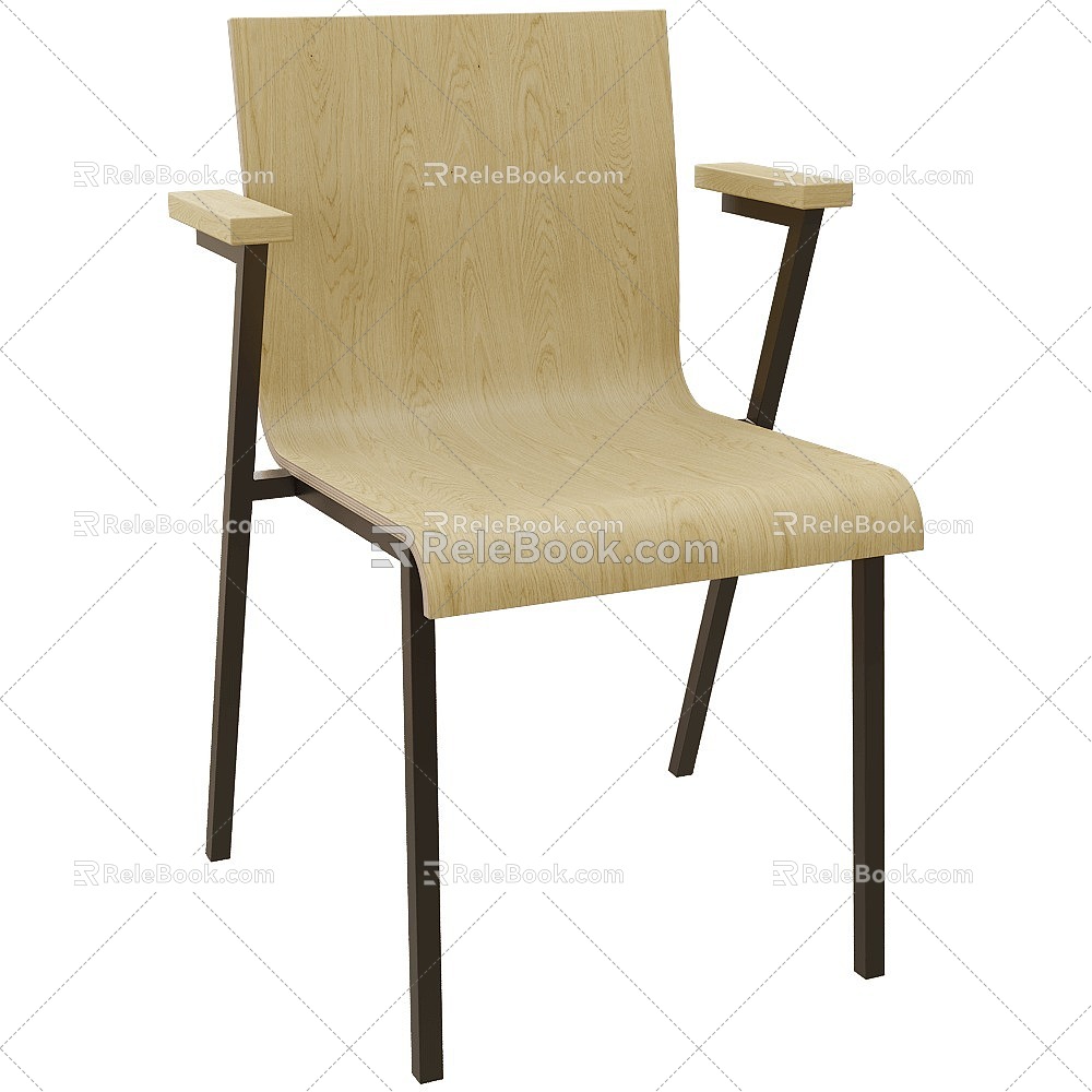 BentWood Dining Chair 3d model