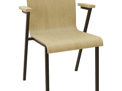 BentWood Dining Chair 3d model