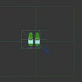 Soft Comfortable House Slippers With Pink Fuzzy Upper And Turquoise Sole