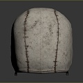 Hat Warm Hat Cotton Hat Realistic Game Item 3d model