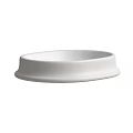 Modern Oval Washbasin In White And Dark Green With Multiple Color Options