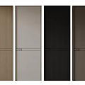Modern Minimalist Flush Doors in Various Colors with Contemporary Design and Sleek Surface