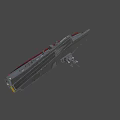 Charles de Gaulle aircraft carrier R91 3d model