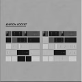 Modern switch socket 3d model