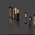 Modern Outdoor Lights With Various Stylish Designs And Sleek Black Gold Finishes