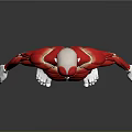 Anatomical Full Body Human Muscle 3D Model Displaying Limb Muscular Structure