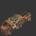 Weapon Monster Truck 3d model