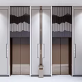 New Chinese-style Elevator 3d model