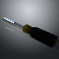 Screwdriver flat screwdriver Phillips screwdriver tool hardware tool processing tool 3d model