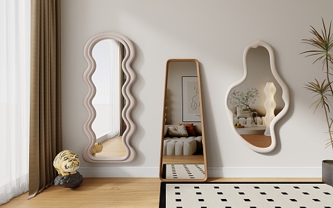 Modern Mirror 3d model