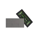 LED Display Modules With Black Circuit Board Green Components And Dot Matrix Panel