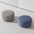 Low stool 3d model
