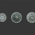 Stone Crafted Garden Ornaments With Dome Pavilion Conical Top Basin Like Structure And Circular Bases