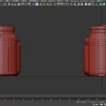 Assorted Strawberry Jam Jars With Red Contents And Colorful Lids
