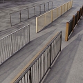 Modern Railing 3d model