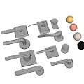 Modern Door Handles Featuring Various Stylish Designs For Home Decor